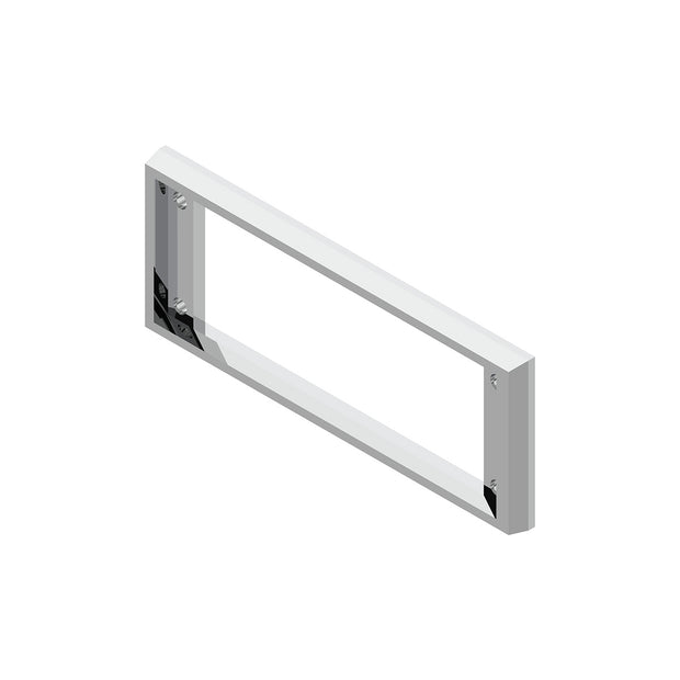 Chrome Plastic A/C Control Dash Panel Bezel For Kenworth W900 (1990-2005) & T800 (1986-2005)