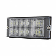 12 High Power LED Low Profile Warning Lighthead - White LED