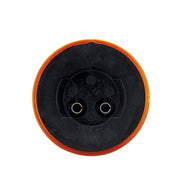 9 LED 2" Round Mirage Light (Clearance/Marker) - Amber LED/Amber Lens