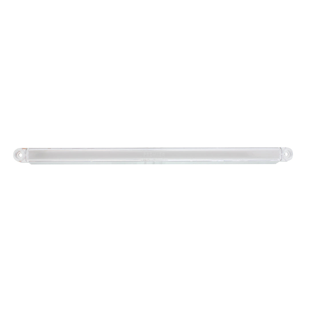 24 LED Dual Function 12" GloLight Bar (Stop, Turn &amp; Tail) - Red LED/Clear Lens (Card)