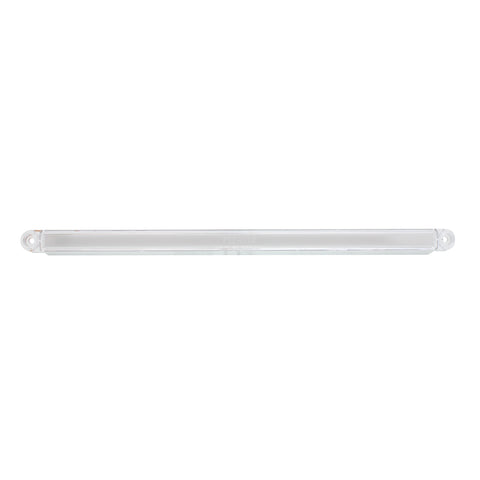 24 LED Dual Function 12" GloLight Bar (Stop, Turn & Tail) - Red LED/Clear Lens (Card)