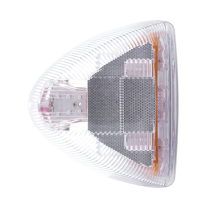 31 LED Turn Signal Light For 1987-2007 Peterbilt 379/378/357  - Amber LED/Clear Lens