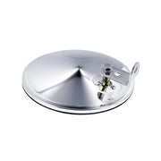 8-1/2" Chrome 320R Convex Mirror - Offset Mounting Stud