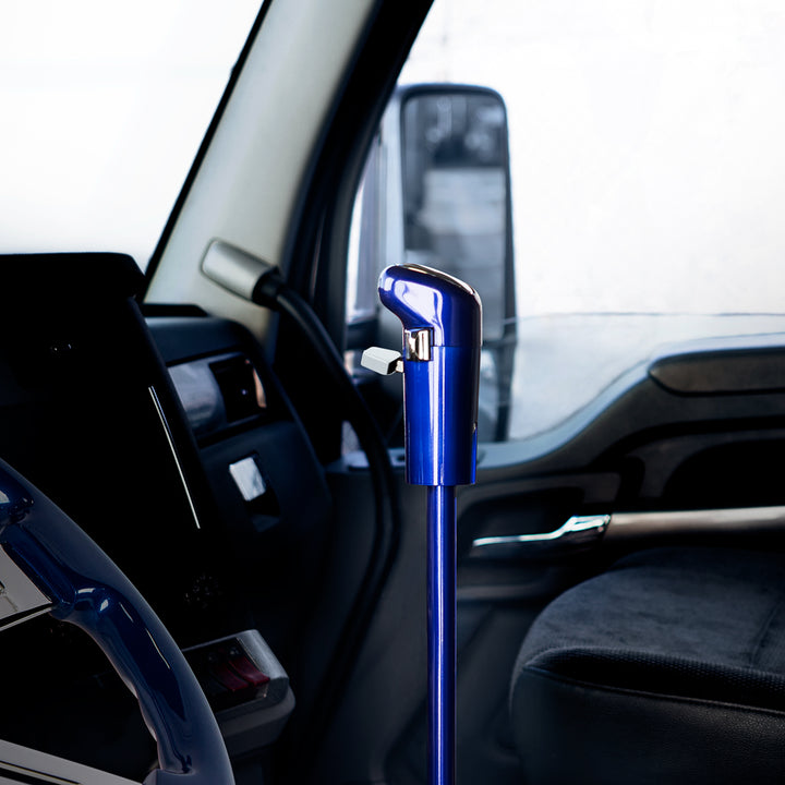 6" Shifter Shaft Extension - Indigo Blue