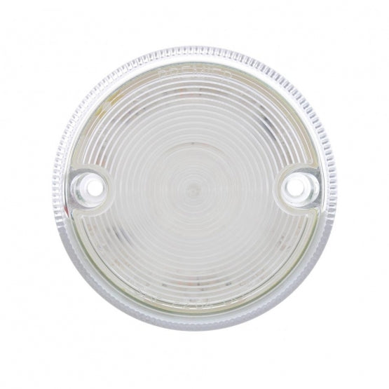15 LED 3" Series 2 Light Only For Double Face Light Housing - Red LED/Clear Lens