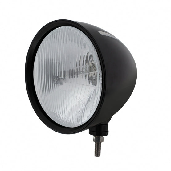 Black "Billet" Style Groove Headlight H4 Bulb