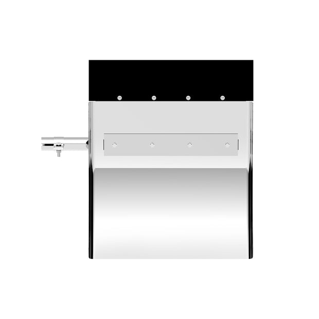 24" x 24" Stainless Competition Series Quarter Fender Set - Tube Bracket (Pair)