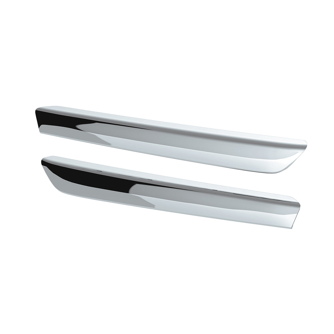 Chrome Plastic Door Grab Handle Covers For 2018-2023 Freightliner Cascadia (Pair)