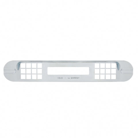Chrome Plastic Center Dash Warning Light Panel Cover For Freightliner Cascadia