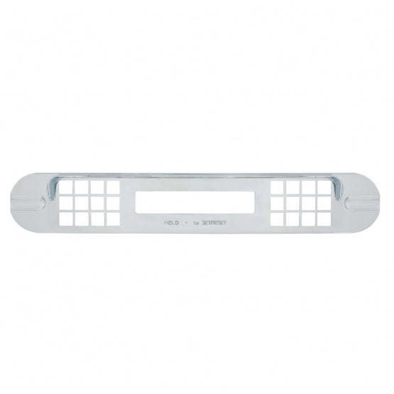 Chrome Plastic Center Dash Warning Light Panel Cover For Freightliner Cascadia