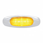 3 LED Light (Clearance/Marker) - Amber LED/Amber Lens