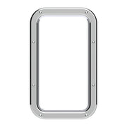 Chrome Interior View Window Trim For Kenworth W900L (1990-2005) And T800 (1986-2005)