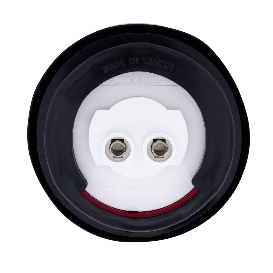 7 LED 2" Round Light Kit (Clearance/Marker) - Red LED/Red Lens