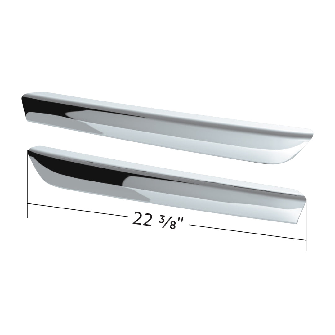 Chrome Plastic Door Grab Handle Covers For 2018-2023 Freightliner Cascadia (Pair)