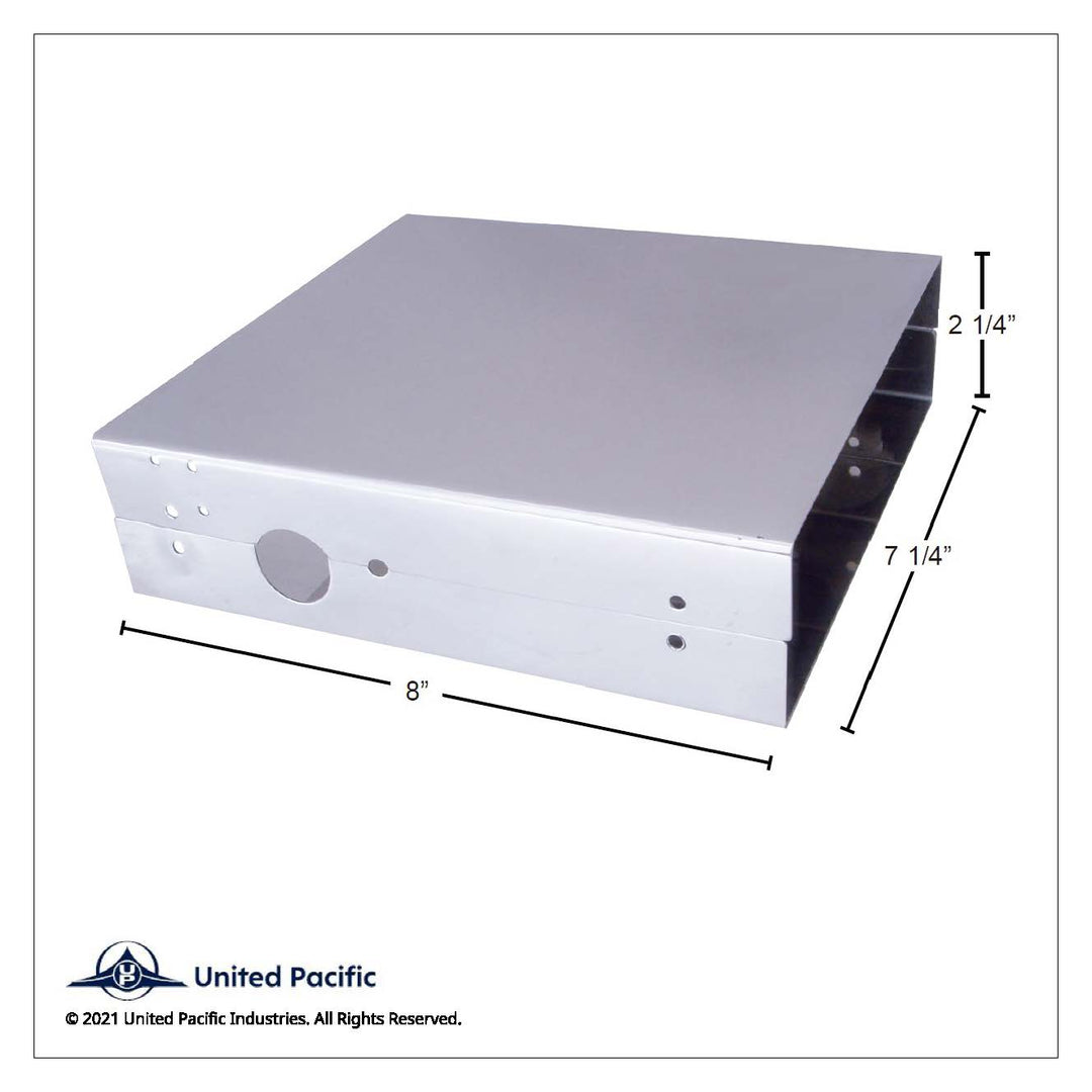 Stainless C.B. Case - Side Output