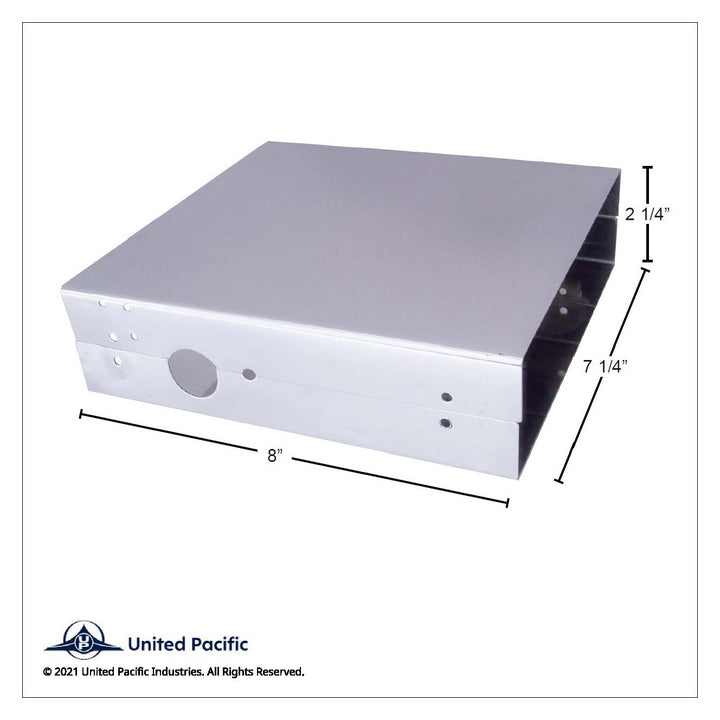 Stainless C.B. Case - Side Output