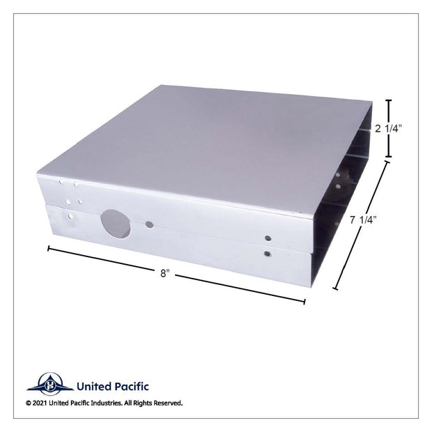 Stainless C.B. Case - Side Output