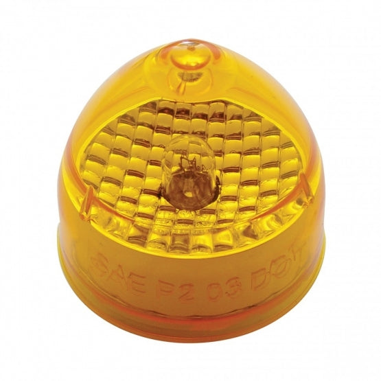 2" Beehive Crystal Light (Clearance/Marker) - Amber Lens