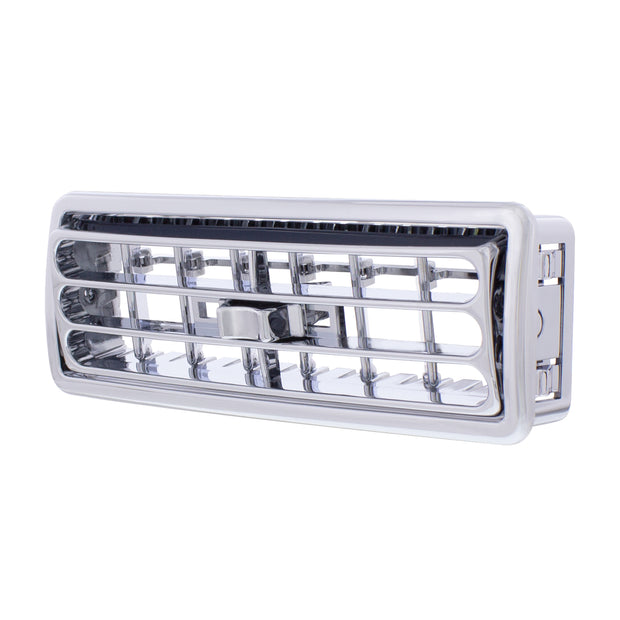 Chrome Plastic A/C Heater Vent For 2000-2017 International 9000 Series