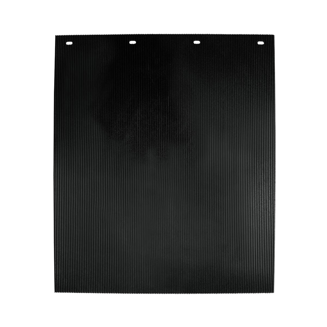 24" X 30" Black PROFLEX Mud Flap With Peterbilt Logo