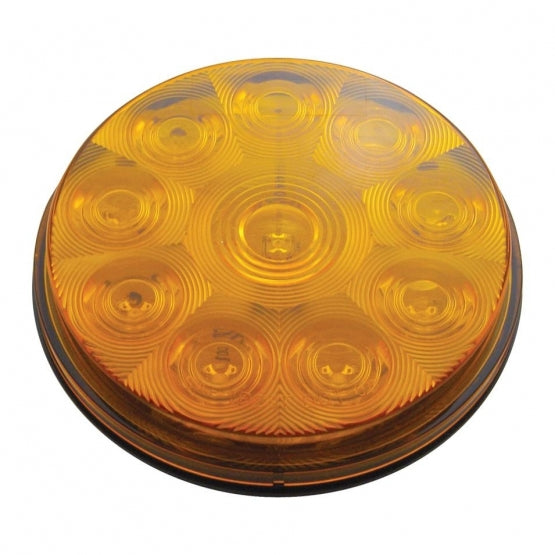 10 LED 4" Turn Signal Light - Amber LED/Amber Lens