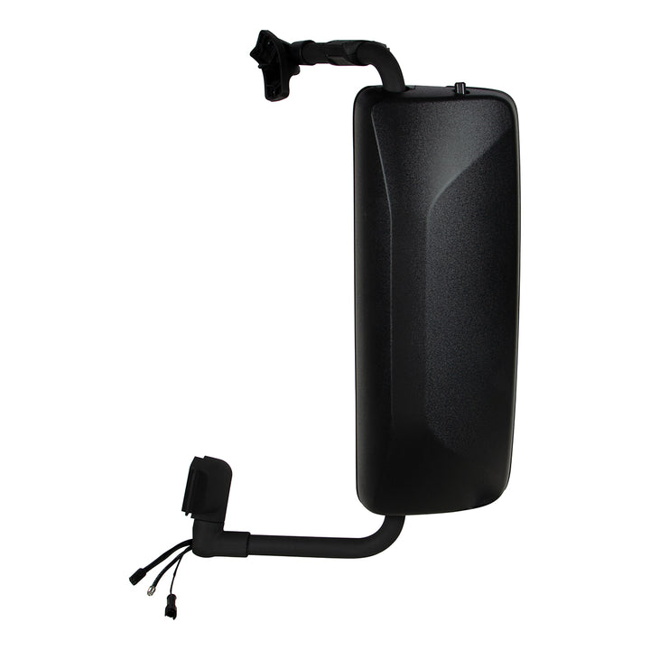 Black Mirror Assembly With LED Turn Signal For 2012 - 2017 Volvo VNL - Driver