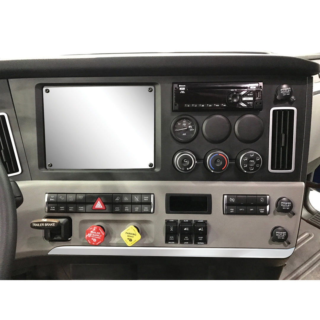 Stainless Steel Dash Blank for 2018-2023 Freightliner Cascadia