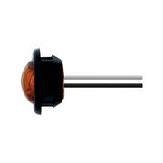 Single SMD LED 3/4" Mini Light (Clearance/Marker) With Rubber Grommet - Amber LED/Amber Lens