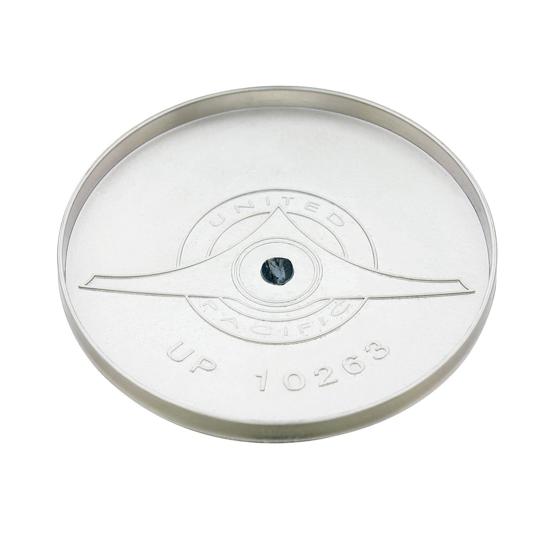 Chrome Rear Axle Hubcap Only For 10263