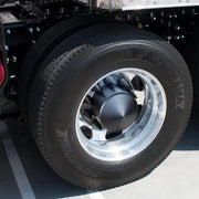 Pointed Axle Cover Combo Kit With 33mm Spike Thread-On Nut Covers & Nut Cover Tool - Matte Black