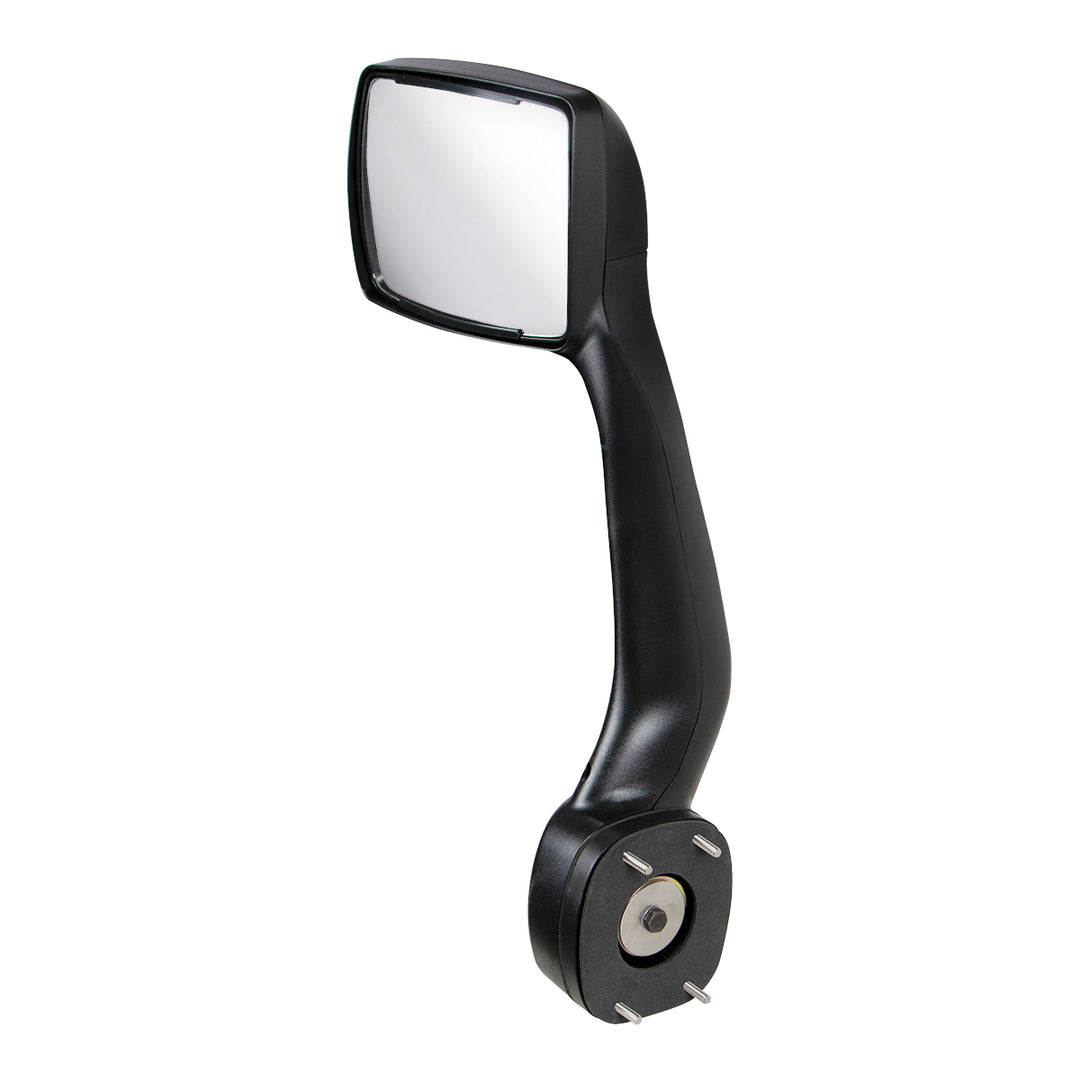 Black Hood Mirror For 2013-2021 Kenworth T680 &amp; 2012-2021 Peterbilt 579-Driver