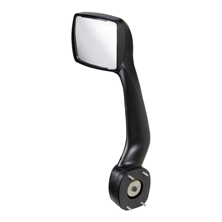 Black Hood Mirror For 2013-2021 Kenworth T680 &amp; 2012-2021 Peterbilt 579-Driver