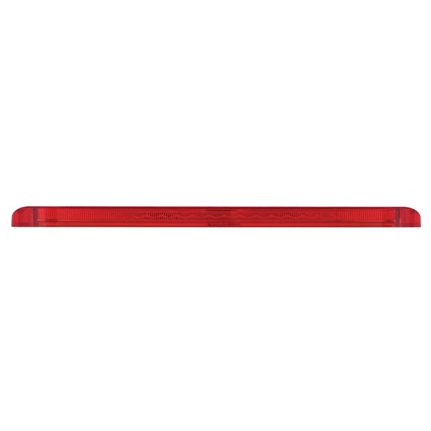 23 SMD LED 17-1/4" Reflector Light Bar Only (Stop, Turn & Tail) - Red LED/Red Lens
