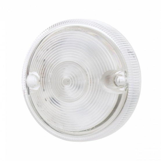 15 LED 3" Series 2 Light Only For Double Face Light Housing- Amber LED/Clear Lens
