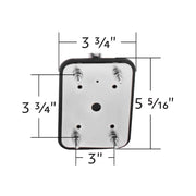 Universal Stainless Steel Pod Mount Convex Mirror