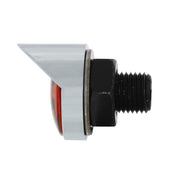 3 High Power LED 1" Light (Clearance/Marker) With Visor - Amber LED/Amber Lens