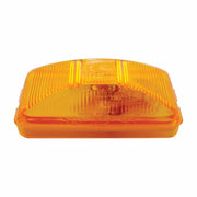 Single Bulb Rectangular Light (Clearance/Marker) - Amber Lens