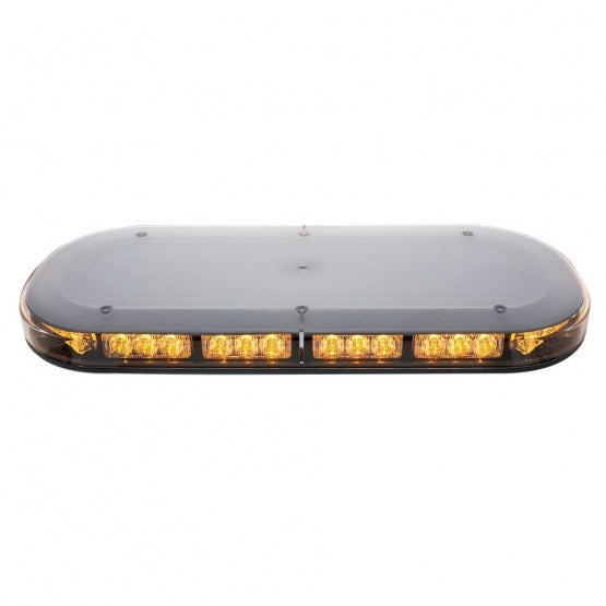 42 High Power LED Micro Warning Light Bar With Clear Lens - Magnet Mount