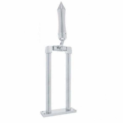 11" Chrome Air Horn Lever Set With "Talladega" Grip