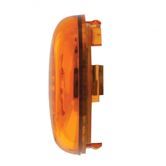 15 LED 2-3/8" Turn Signal Light For Harley Motorcycle- Amber LED/Amber Lens