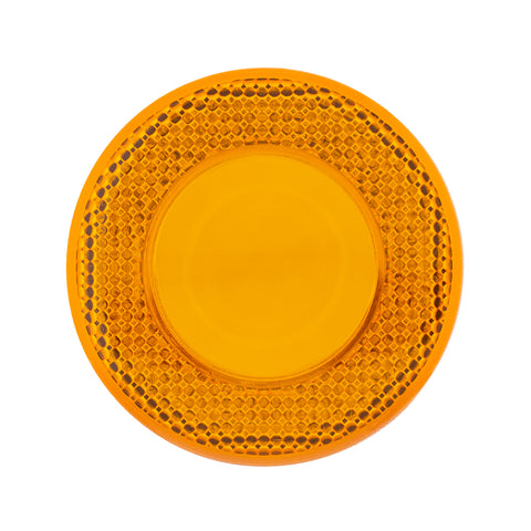 12 LED 2-1/2" Mirage Light (Clearance/Marker) - Amber LED/Amber Lens
