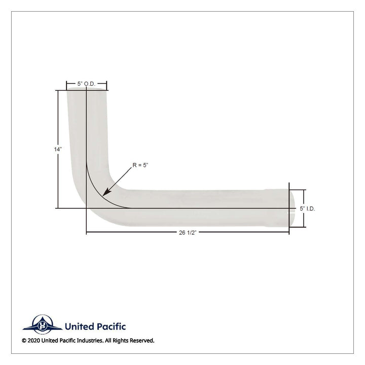 Aluminized 90 Degree Exhaust Elbow For Freightliner 04-09833-006