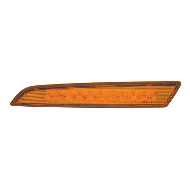 10 LED Hood Fender Side Marker Light For 2018-2024 Volvo VN/VNL - Passenger