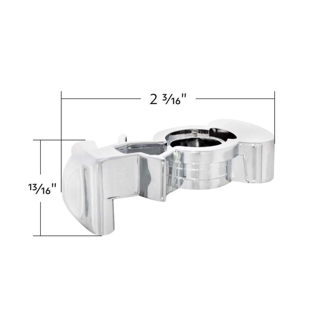 Chrome Plastic Splitter Button For Eaton Fuller 15 Speed Shifter
