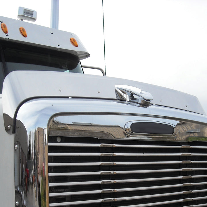 430 Stainless Steel Bug Shield For 2010+ Freightliner Coronado