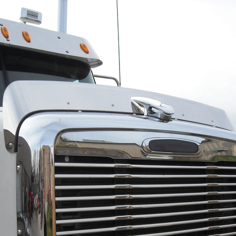 430 Stainless Steel Bug Shield For 2010+ Freightliner Coronado