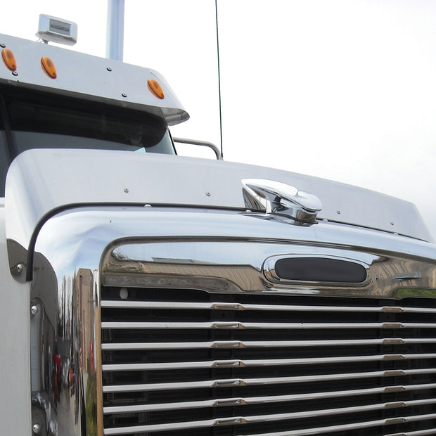 430 Stainless Steel Bug Shield For 2010+ Freightliner Coronado