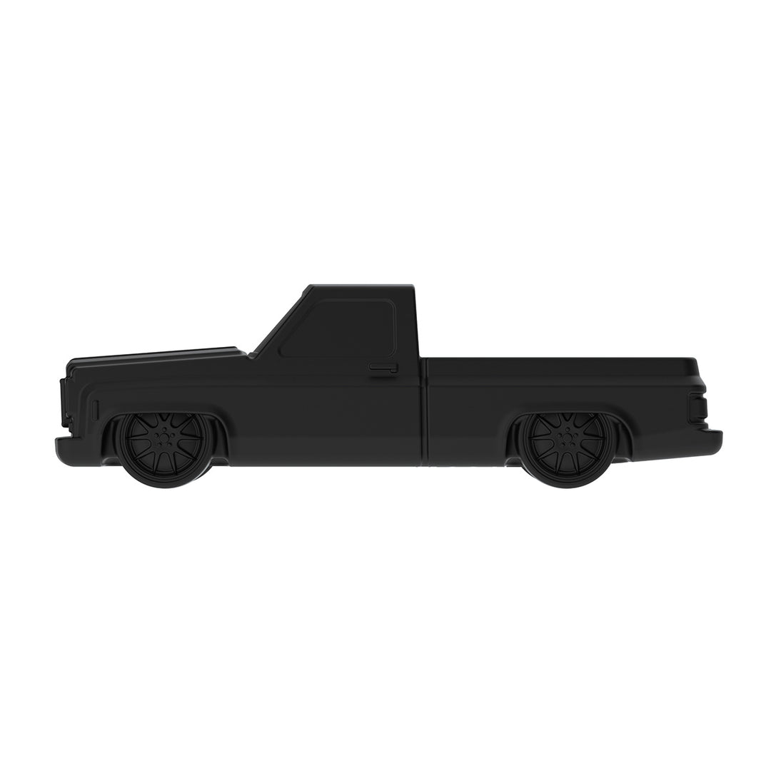 Solid Die-Cast 1973-87 Chevy Truck Style Paper Weight-Matte Black