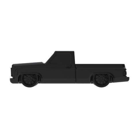 Solid Die-Cast 1973-87 Chevy Truck Style Paper Weight-Matte Black