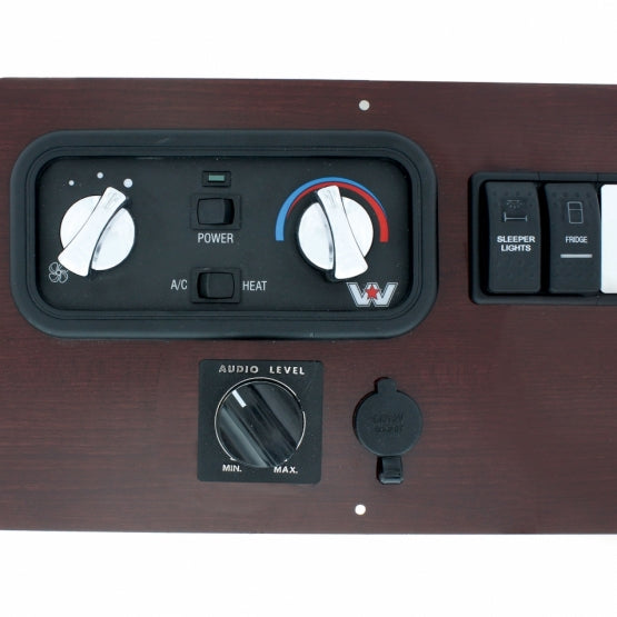 Chrome A/C Control Knob For Western Star